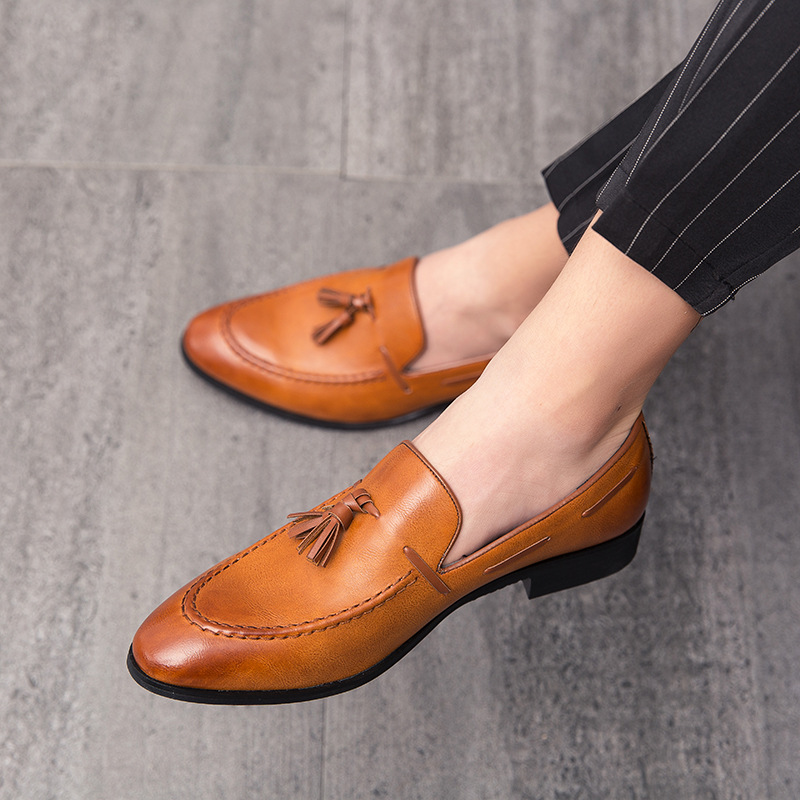 Cambridge Leather Tassel Loafers