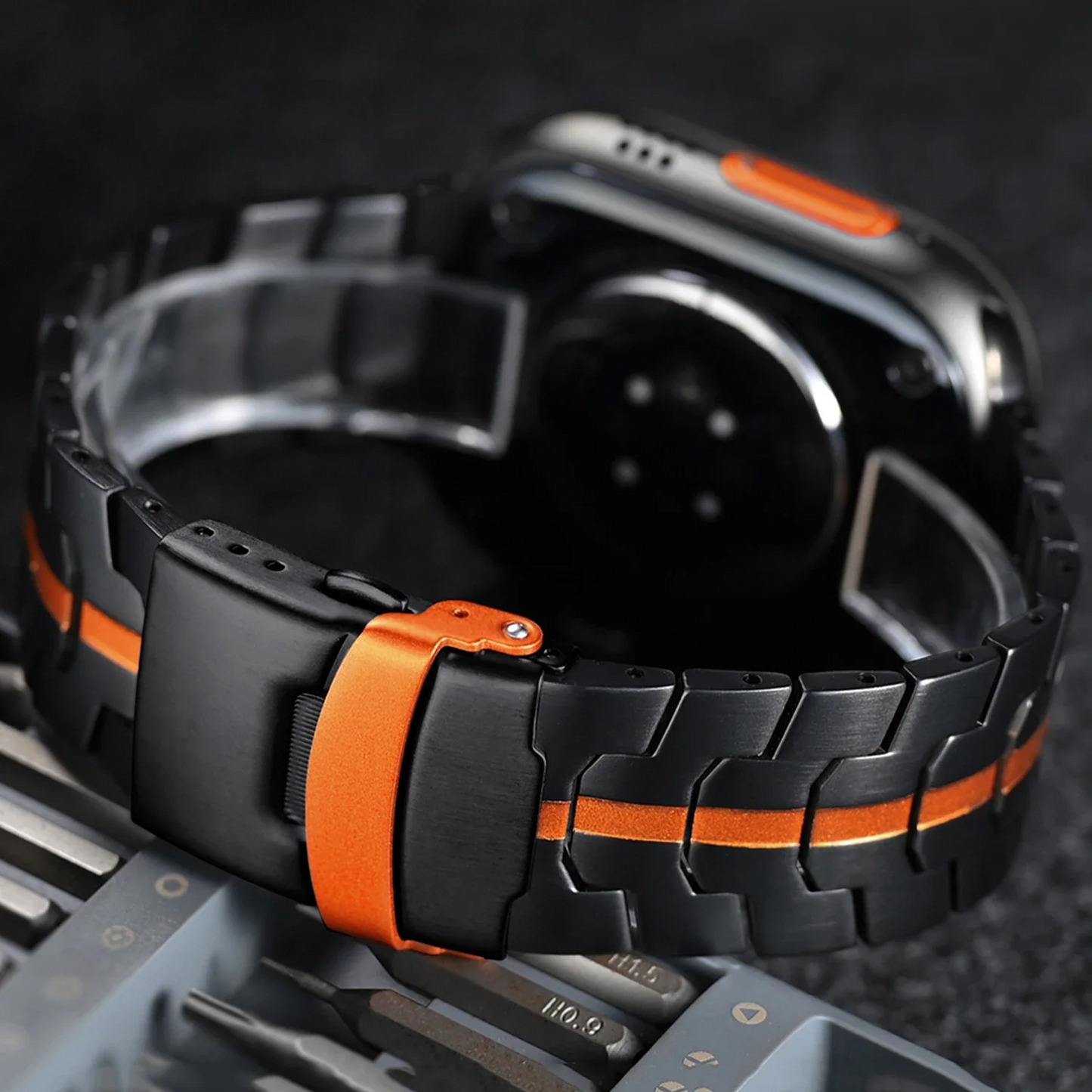 Wayfarer Stainless Steel Apple Watch Band