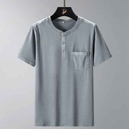 Hudson Waffle Knit Henley