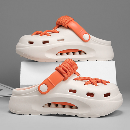 Orbit Laced Clogs
