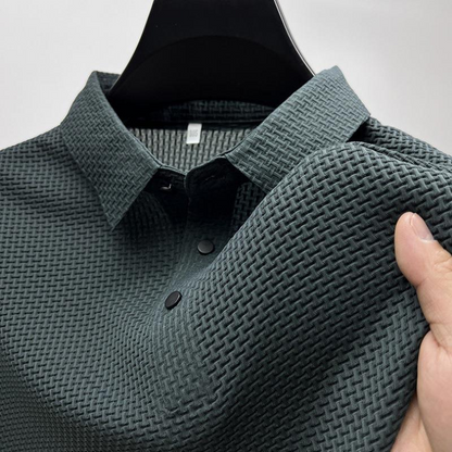 Bracciano Premium Silk Polo Shirt