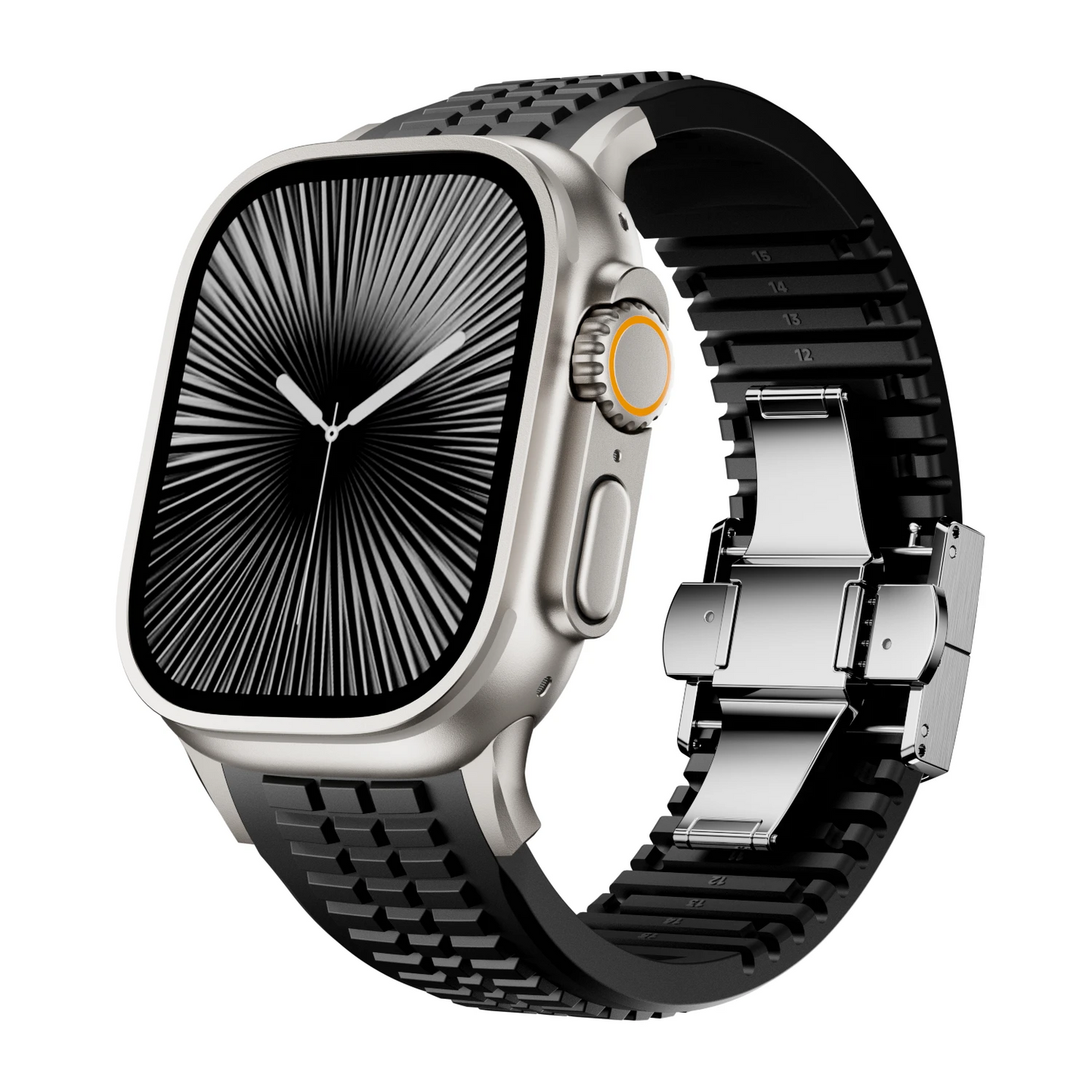 Zephyr Silicone Apple Watch Band