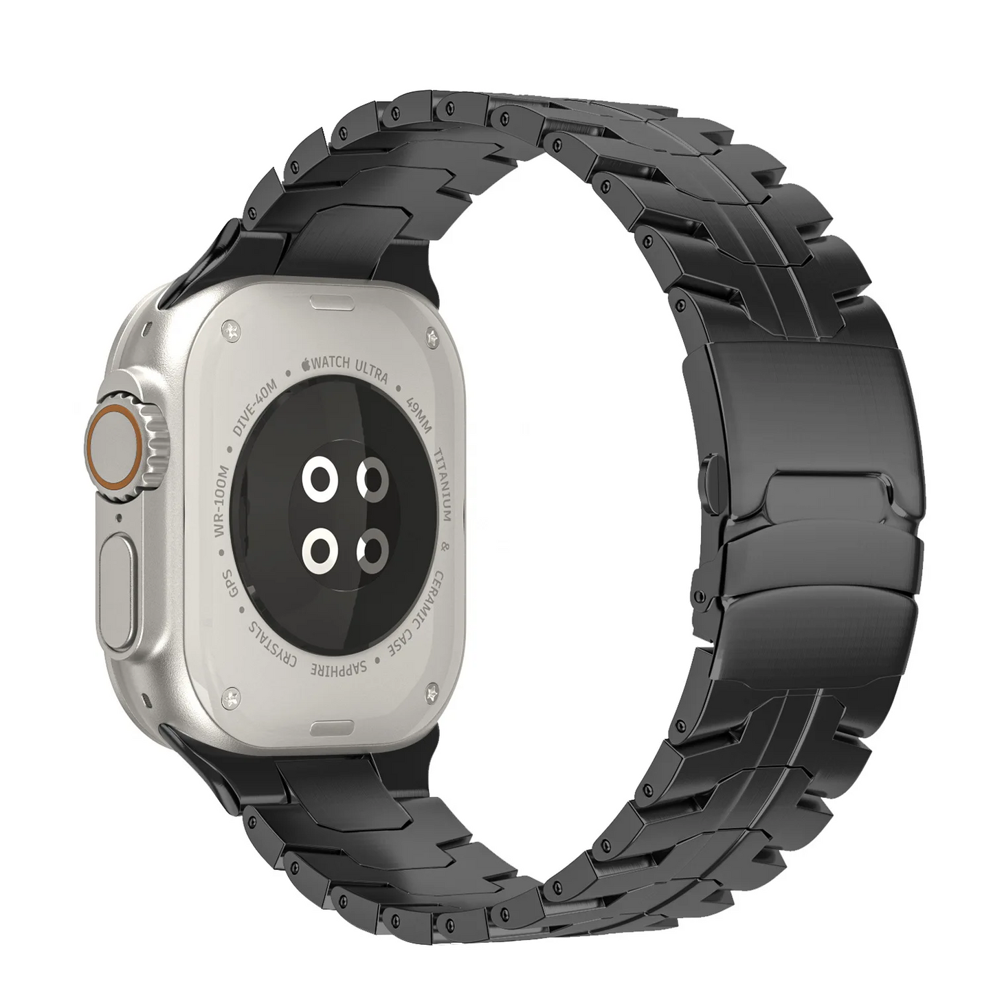 Wayfarer Stainless Steel Apple Watch Band