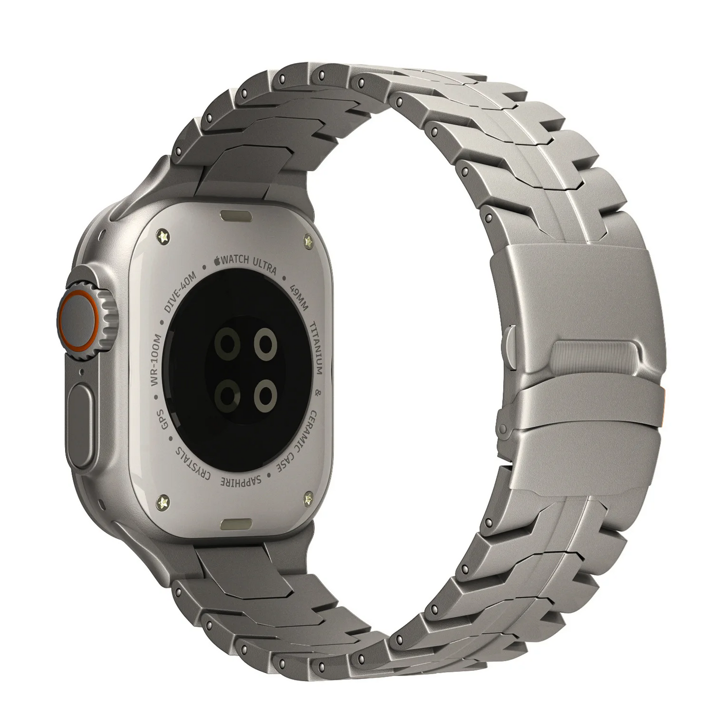 Wayfarer Stainless Steel Apple Watch Band