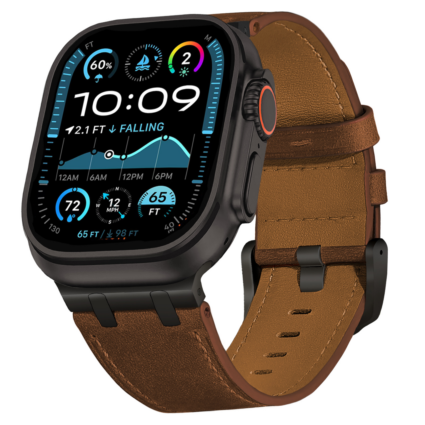 Forge Leather Apple Watch Band