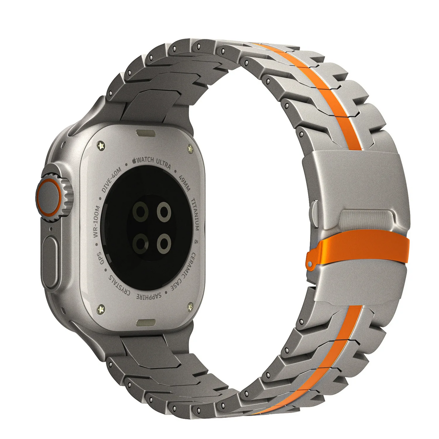 Wayfarer Stainless Steel Apple Watch Band