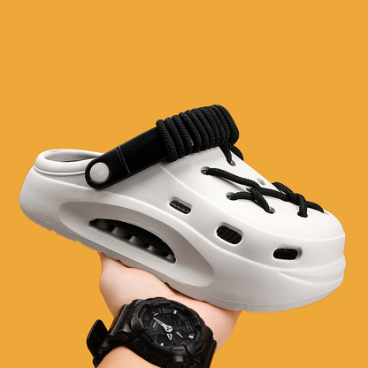 Orbit Laced Clogs