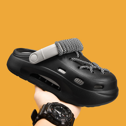Orbit Laced Clogs