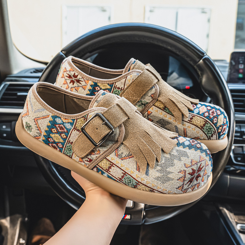 Bjorn Woven Aztec Shoes