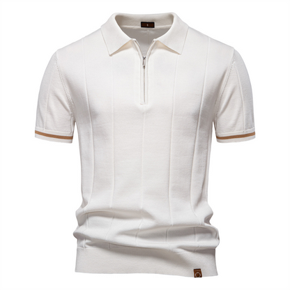 Emiliano Quarter-Zip Polo