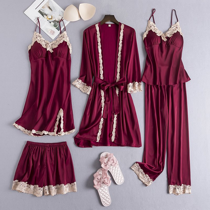 Hailey Satin Intimates Set