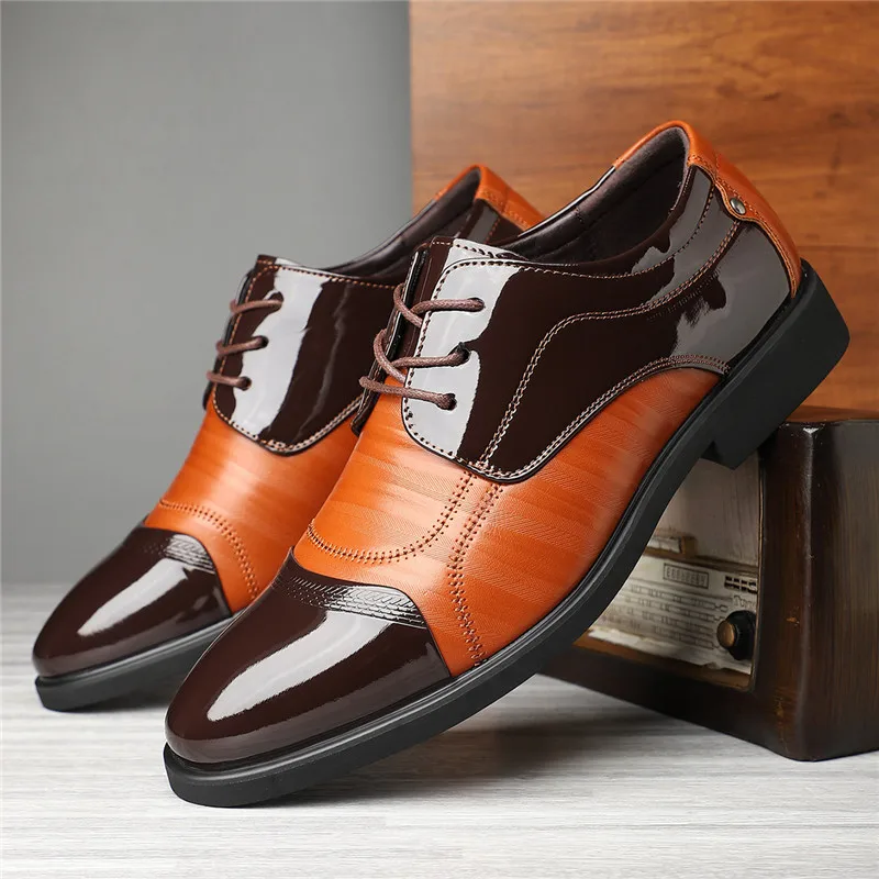 Italiana Patent Leather Loafers