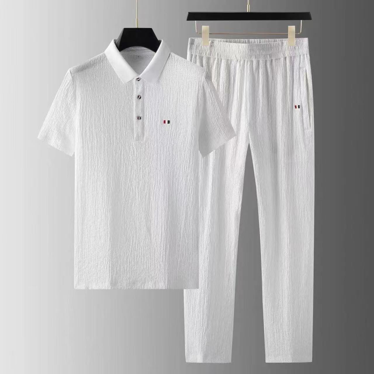 Julien Crinkled Cotton Set