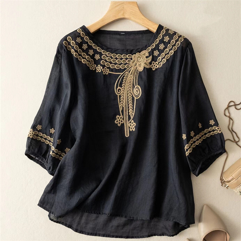 Claire Linen Blouse