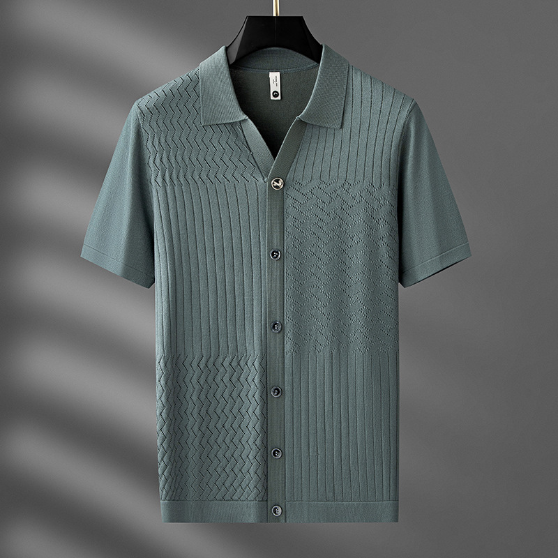 Grayson Textured Knit Shirt