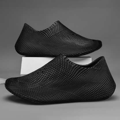 Astra Futuristic Mesh Slip-Ons