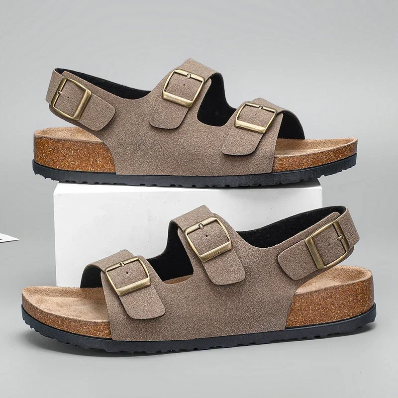 Roma Lite Suede Sandals