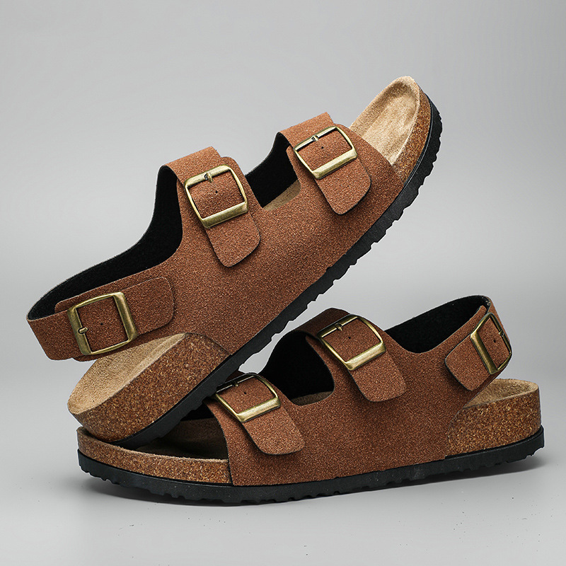 Roma Lite Suede Sandals