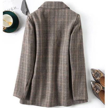 Serena Check Blazer