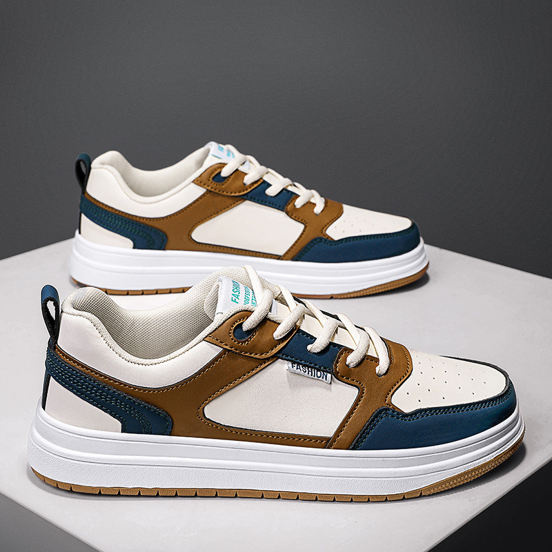 Urban Pulse Leather Sneakers