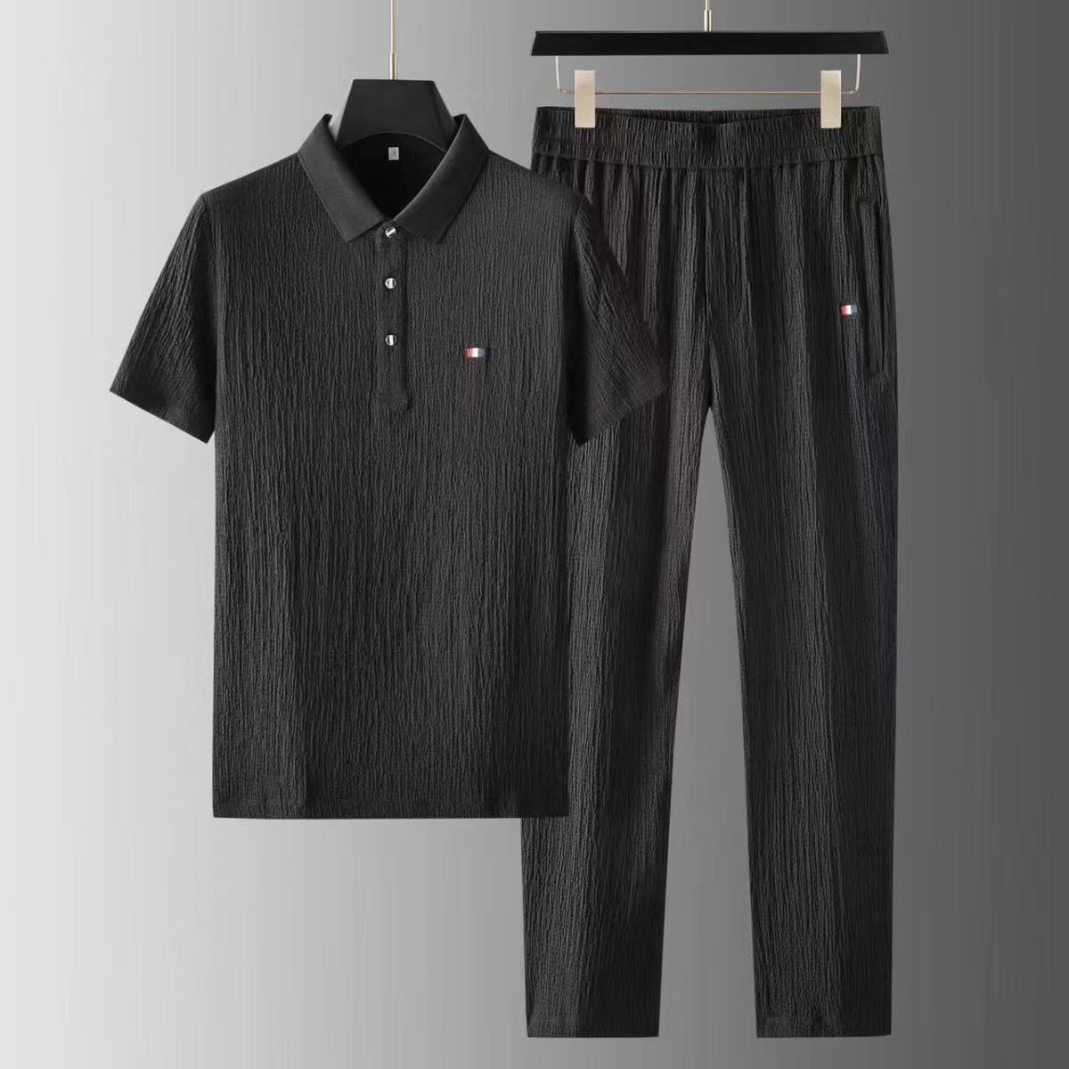 Julien Crinkled Cotton Set