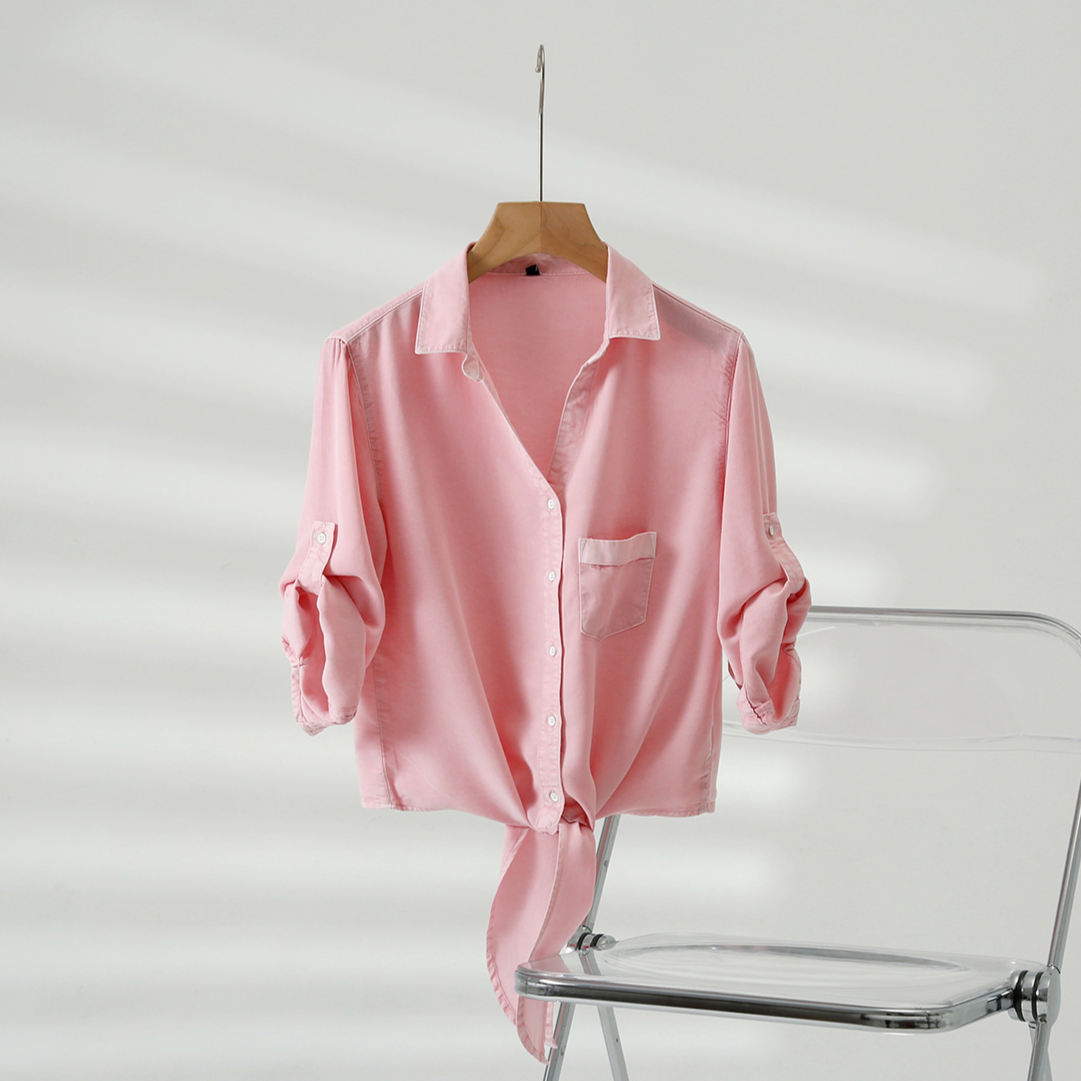 Léa Ferrara Tie Shirt