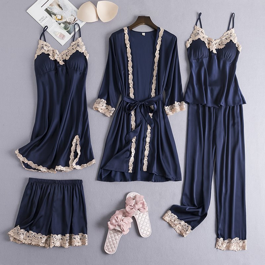Hailey Satin Intimates Set