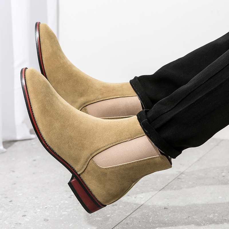 Chesterfield Suede Chelsea Boots