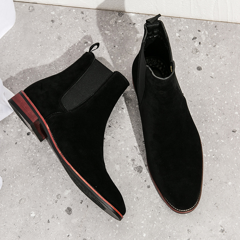 Chesterfield Suede Chelsea Boots