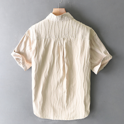 Pierre Laurent Textured Shirt