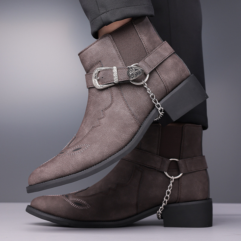 Shelton Western Leather Boots