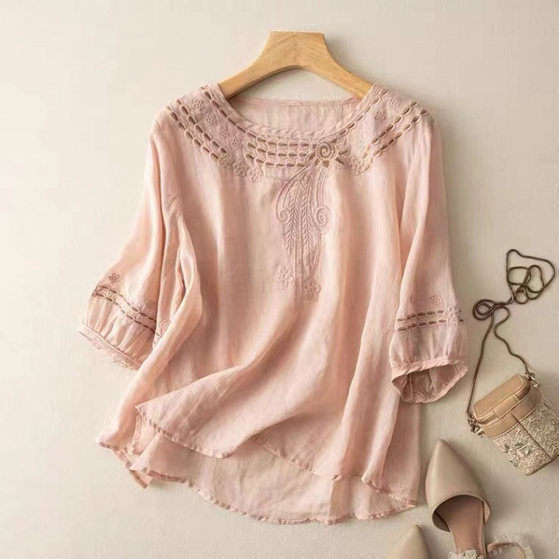 Claire Linen Blouse