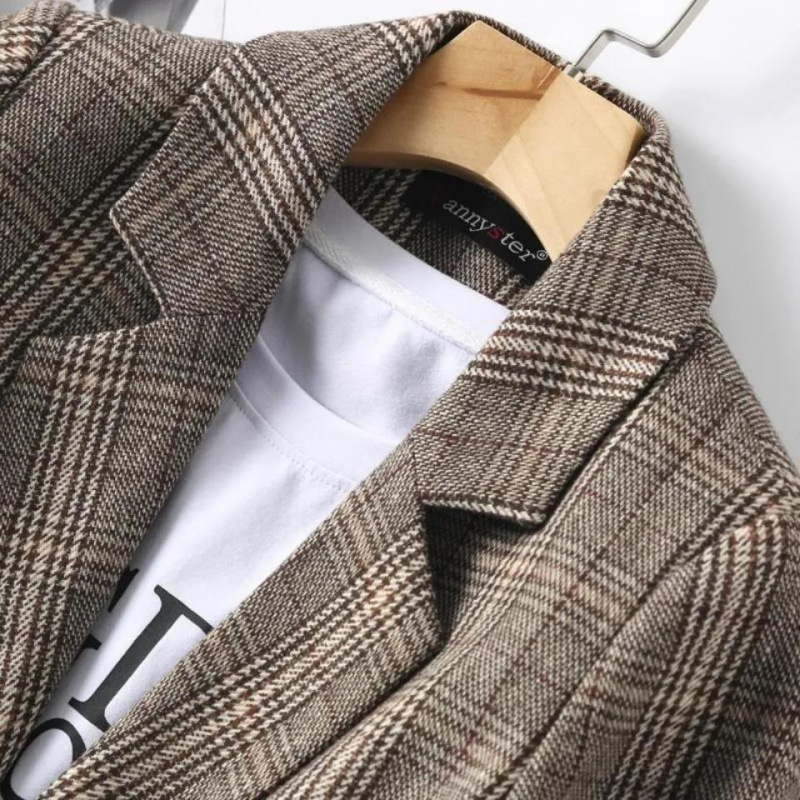 Serena Check Blazer