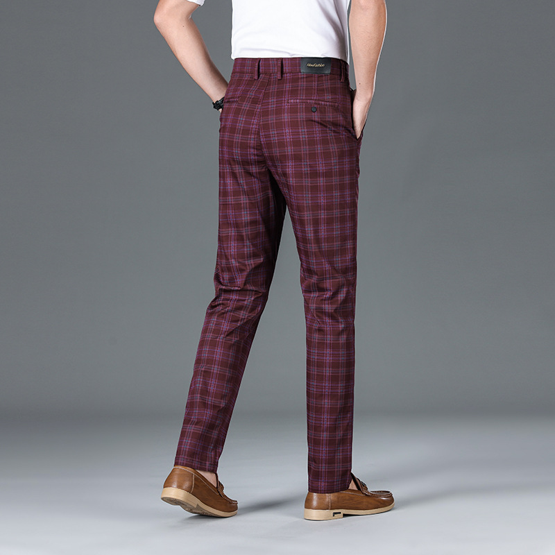Côte & Rue Check Trousers
