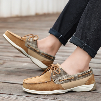 Tamaris Suede Boat Shoes