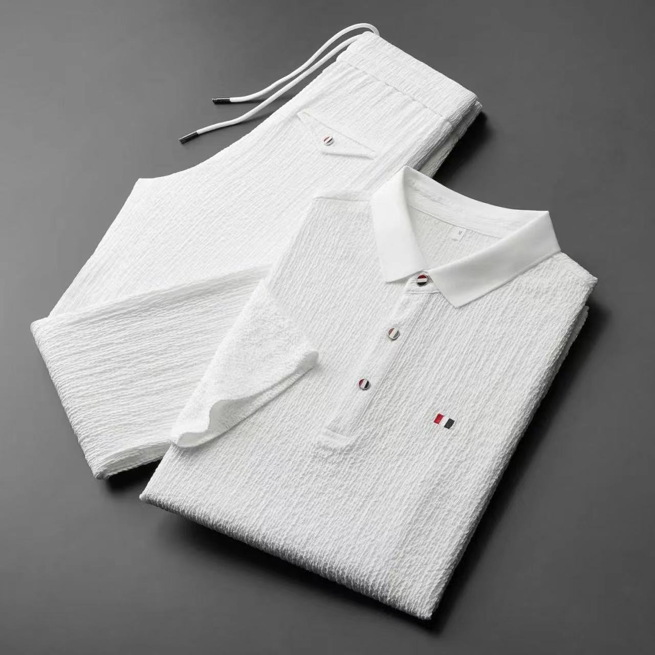 Julien Crinkled Cotton Set