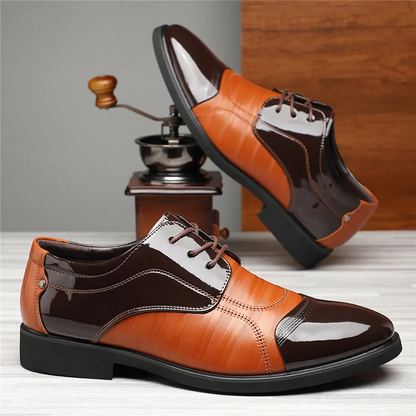 Italiana Patent Leather Loafers