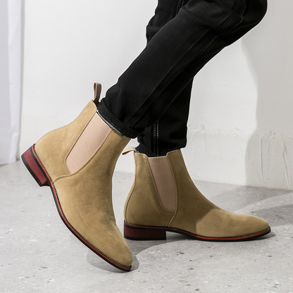 Chesterfield Suede Chelsea Boots