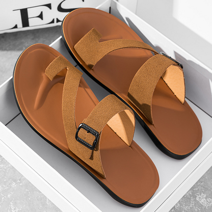 Tramell Cross‑strap Sandals