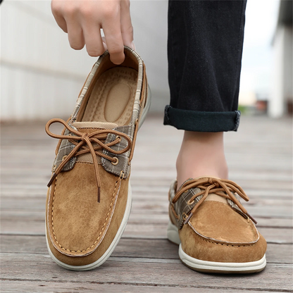 Tamaris Suede Boat Shoes