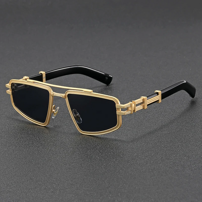 Chrome Cyberpunk Sunglasses