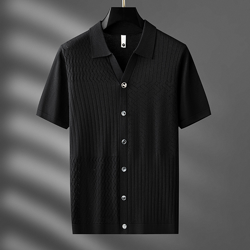 Grayson Textured Knit Shirt
