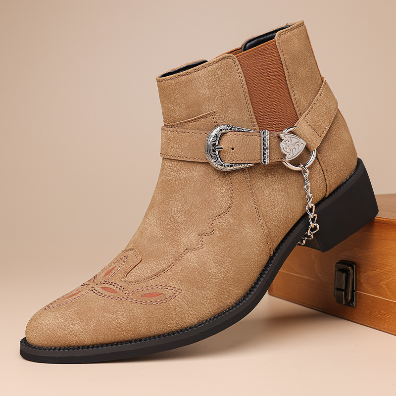 Shelton Western Leather Boots
