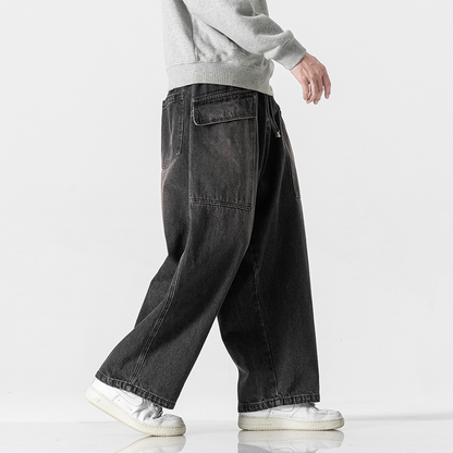 Montero Wide-Leg Denim Pants