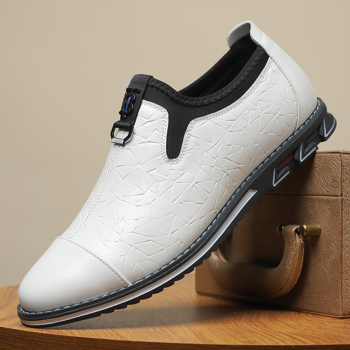 Metz Leather Slip-ons