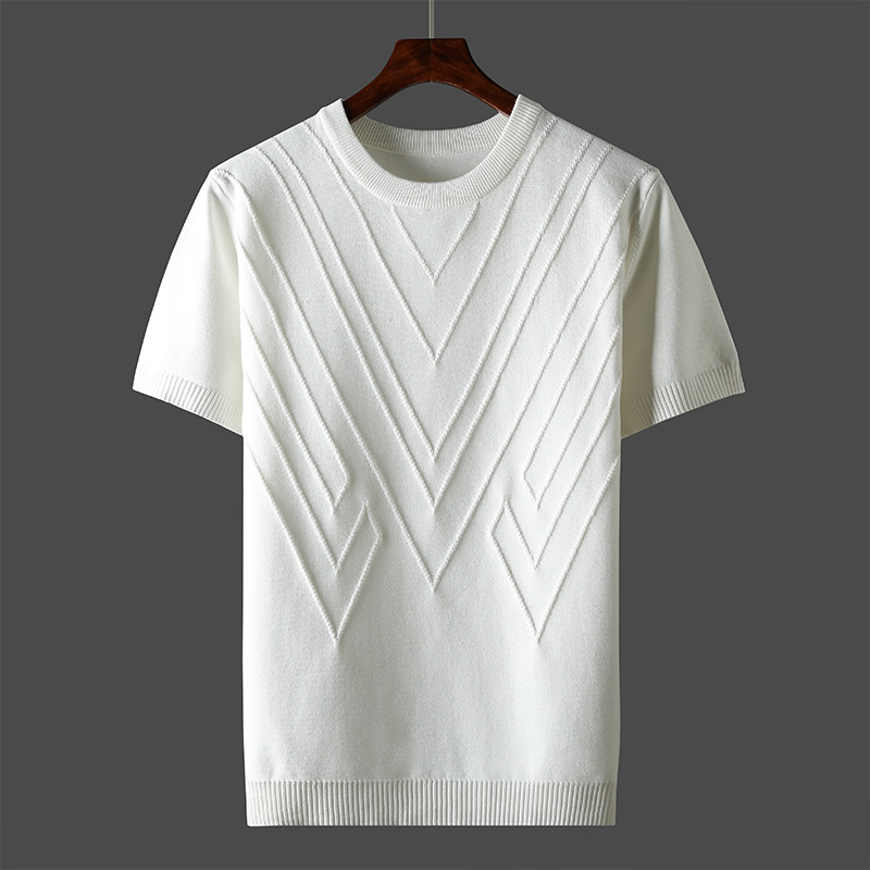 Liam Chevron Knit Tee