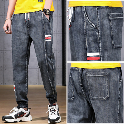 Davidson Denim Cargo Joggers