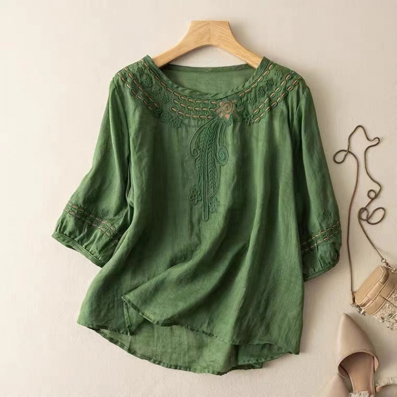 Claire Linen Blouse