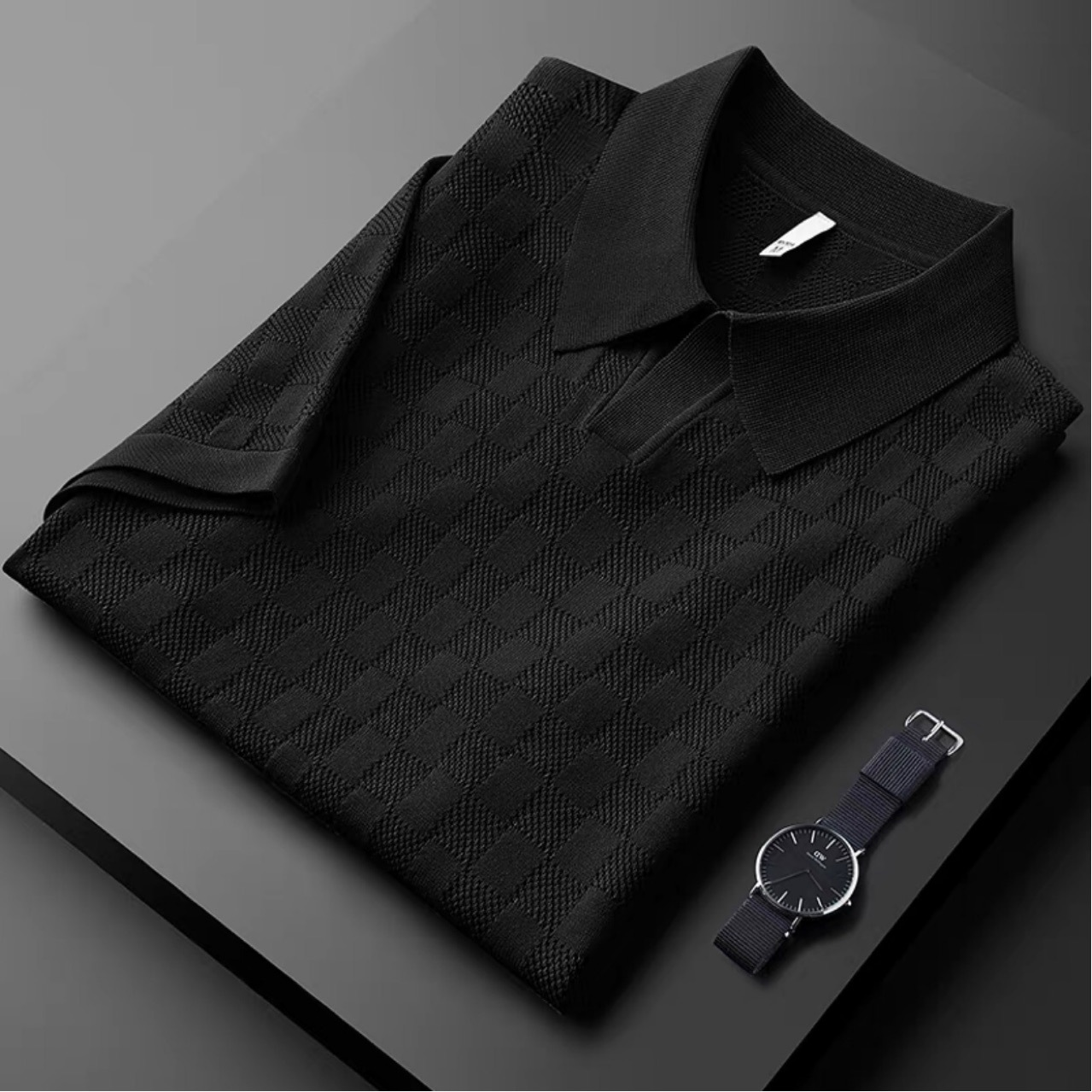 Marc Bauer Airknit Polo Shirt