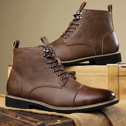 Hawkcrest Genuine Leather Boots